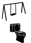 swing and wc black